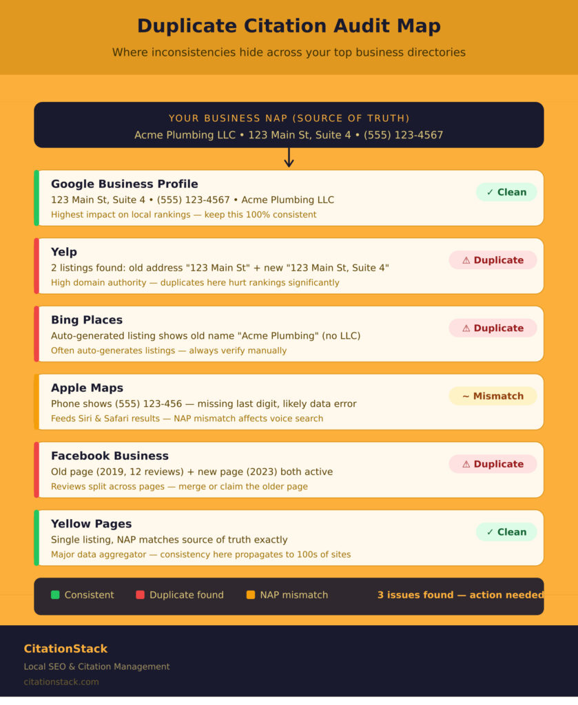 How to Find Duplicate Citations on Your Business Listings