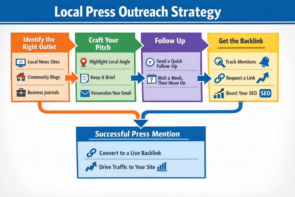 Local Press Outreach Strategy by Localcitationstack