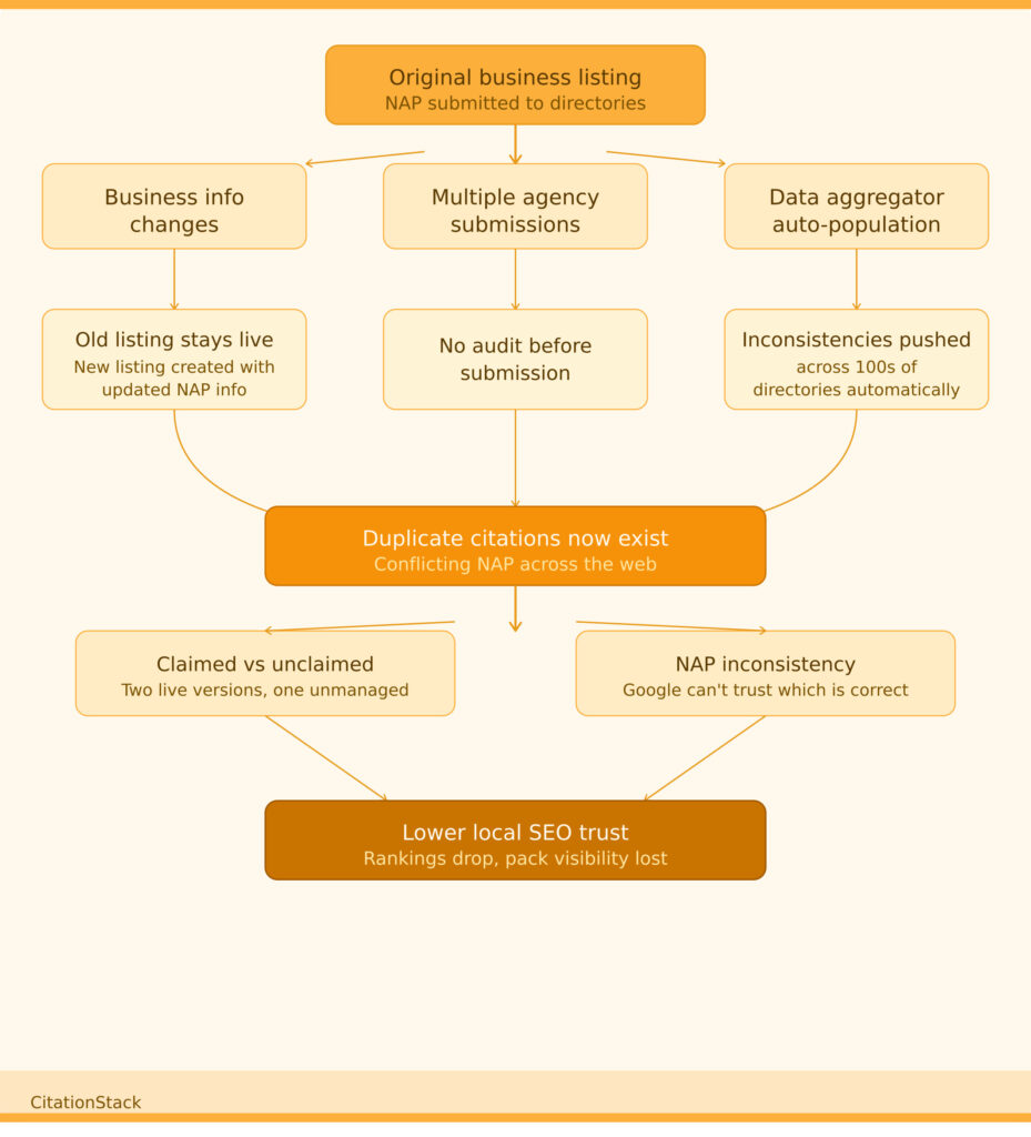 What Causes Duplicate Citations in the First Place